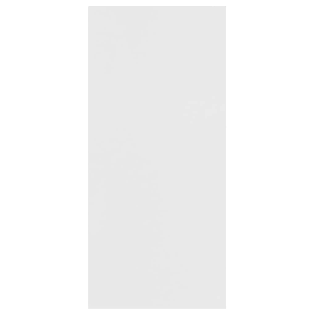 800153 vidaXL Book Cabinet/Sideboard White 66x30x130 cm Engineered Wood