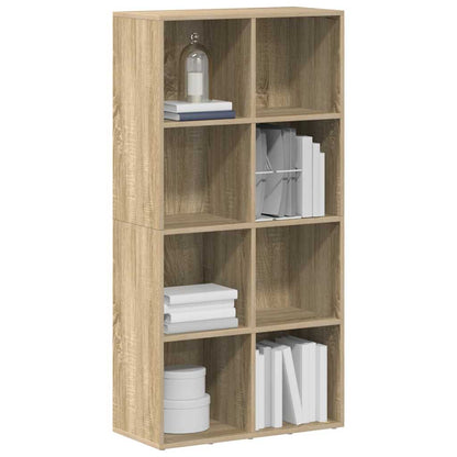 800156 vidaXL Book Cabinet/Sideboard Sonoma Oak 66x30x130 cm Engineered Wood