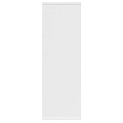 Book Cabinet/Sideboard White 50x25x80 cm Engineered Wood