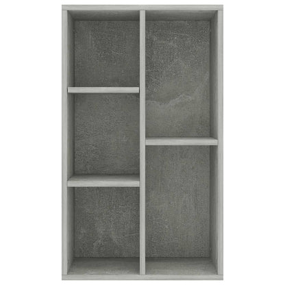 Book Cabinet/Sideboard Concrete Grey 50x25x80 cm Engineered Wood
