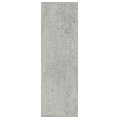 Book Cabinet/Sideboard Concrete Grey 50x25x80 cm Engineered Wood