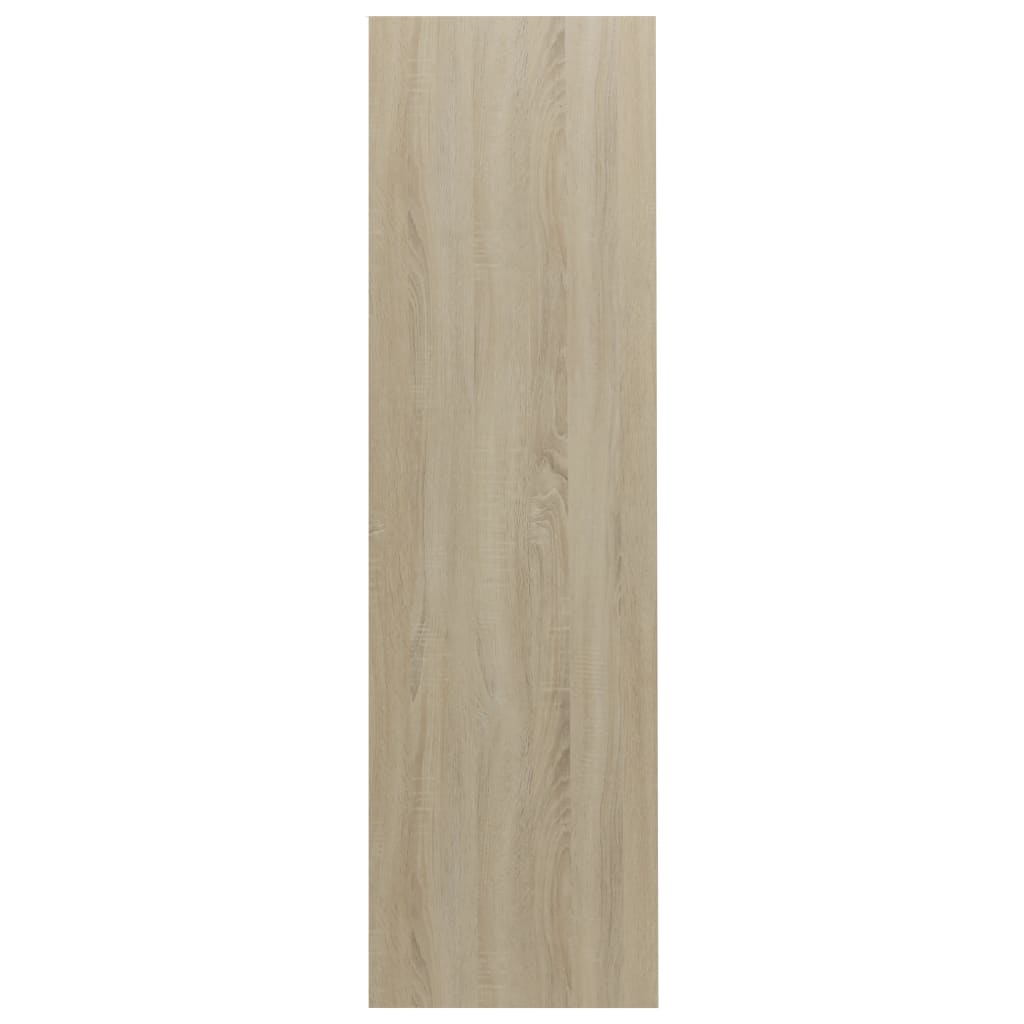 800174 vidaXL Book Cabinet Sonoma Oak 97,5x29,5x100 cm Engineered Wood