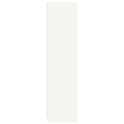 800225 vidaXL Wardrobe White 100x50x200 cm Engineered Wood
