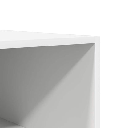Wardrobe White 100x50x200 cm Engineered Wood