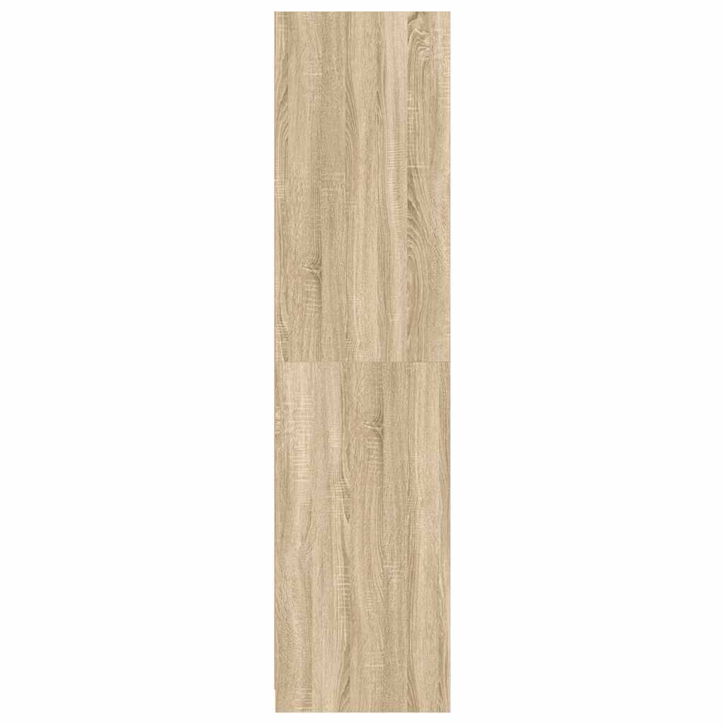 800228 vidaXL Wardrobe Sonoma Oak 100x50x200 cm Engineered Wood