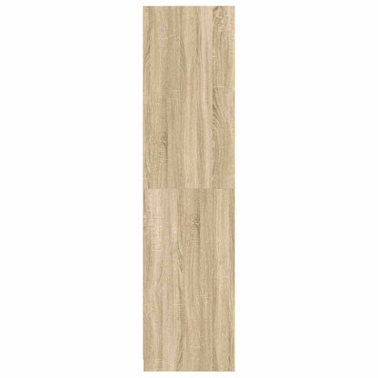 800228 vidaXL Wardrobe Sonoma Oak 100x50x200 cm Engineered Wood