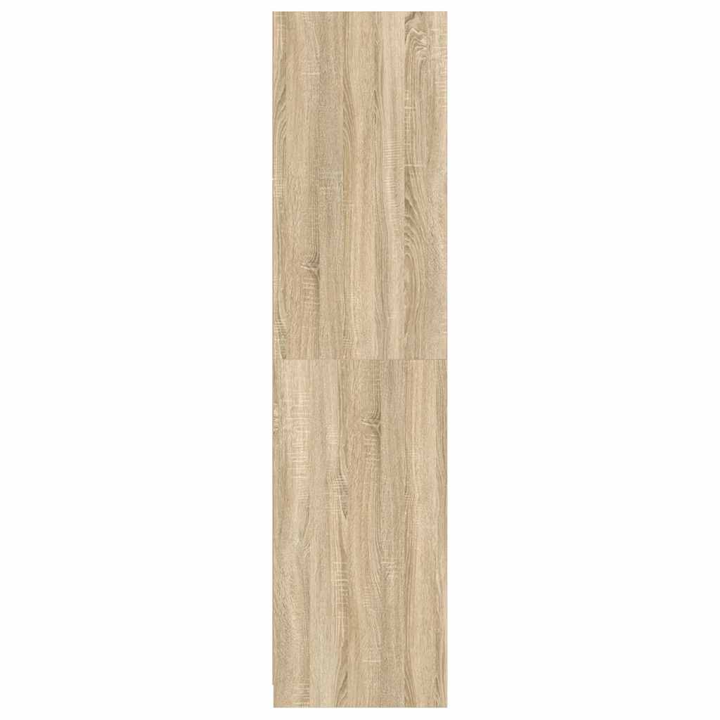 Wardrobe Sonoma Oak 100x50x200 cm Engineered Wood