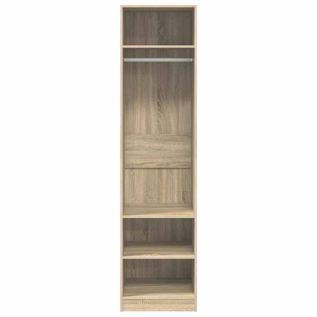 Wardrobe Sonoma Oak 50x50x200 cm Engineered Wood
