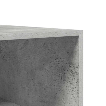 Wardrobe Concrete Grey 50x50x200 cm Engineered Wood
