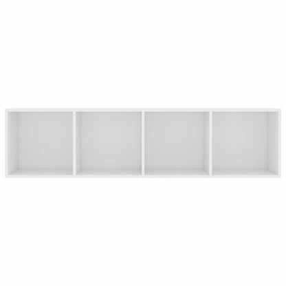 800261 vidaXL Book Cabinet/TV Cabinet White 143x30x36 cm