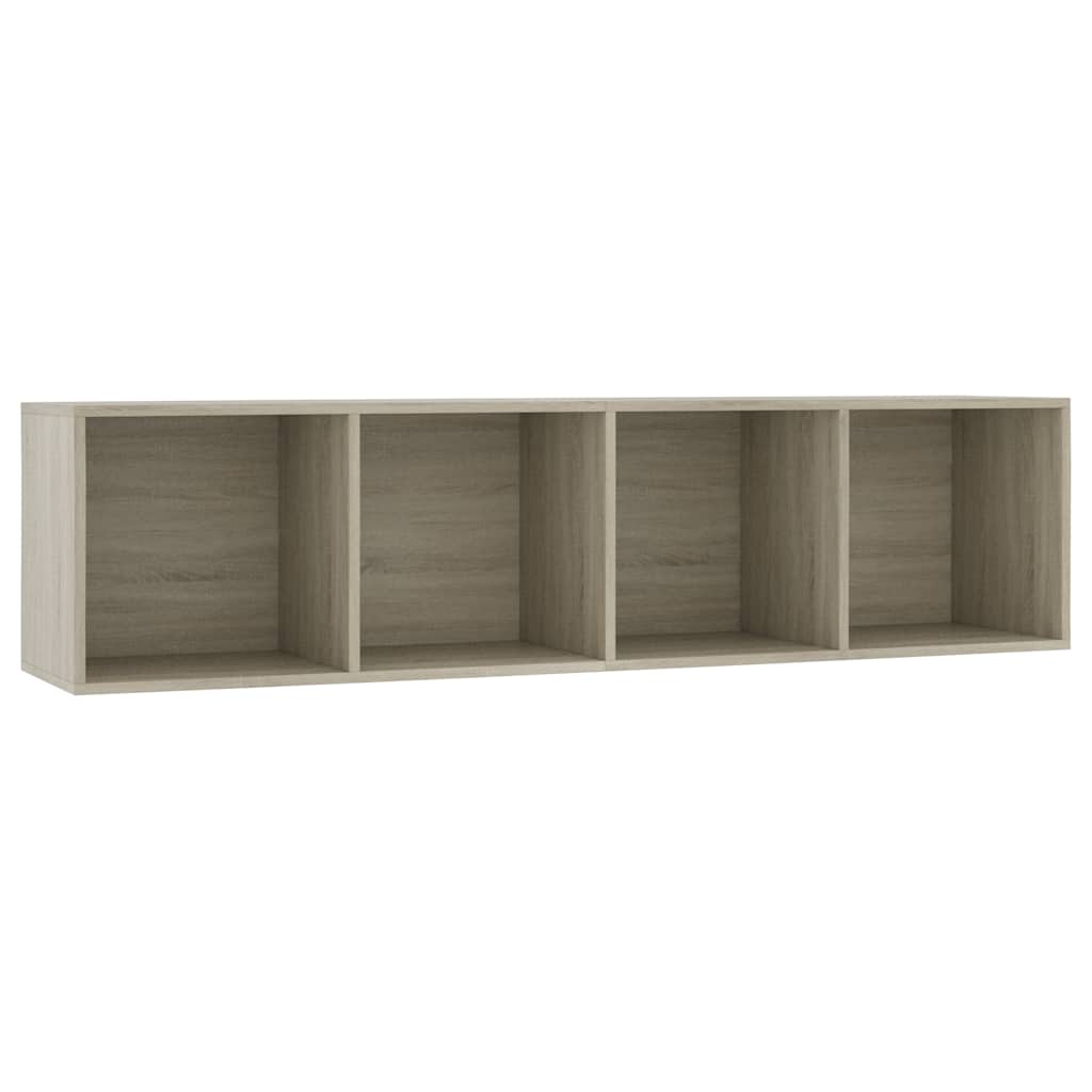 800264 vidaXL Book Cabinet/TV Cabinet Sonoma Oak 143x30x36 cm