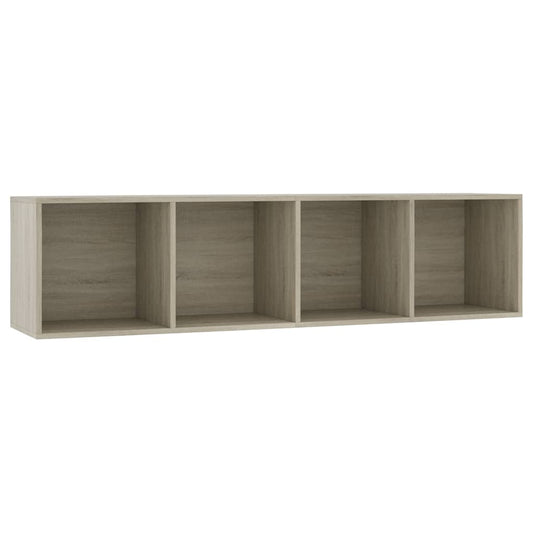 800264 vidaXL Book Cabinet/TV Cabinet Sonoma Oak 143x30x36 cm