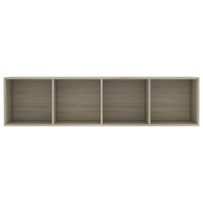 800264 vidaXL Book Cabinet/TV Cabinet Sonoma Oak 143x30x36 cm