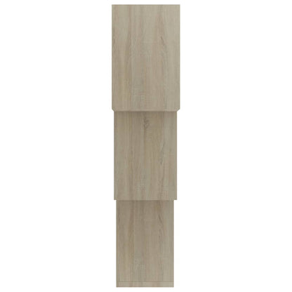 Cube Wall Shelf Sonoma Oak 68x15x68 cm Engineered Wood