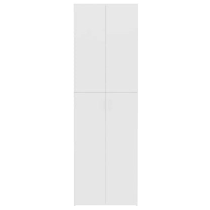 800297 vidaXL Office Cabinet White 60x32x190 cm Engineered Wood