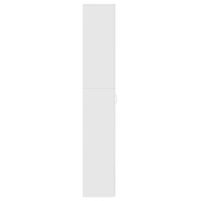 800297 vidaXL Office Cabinet White 60x32x190 cm Engineered Wood