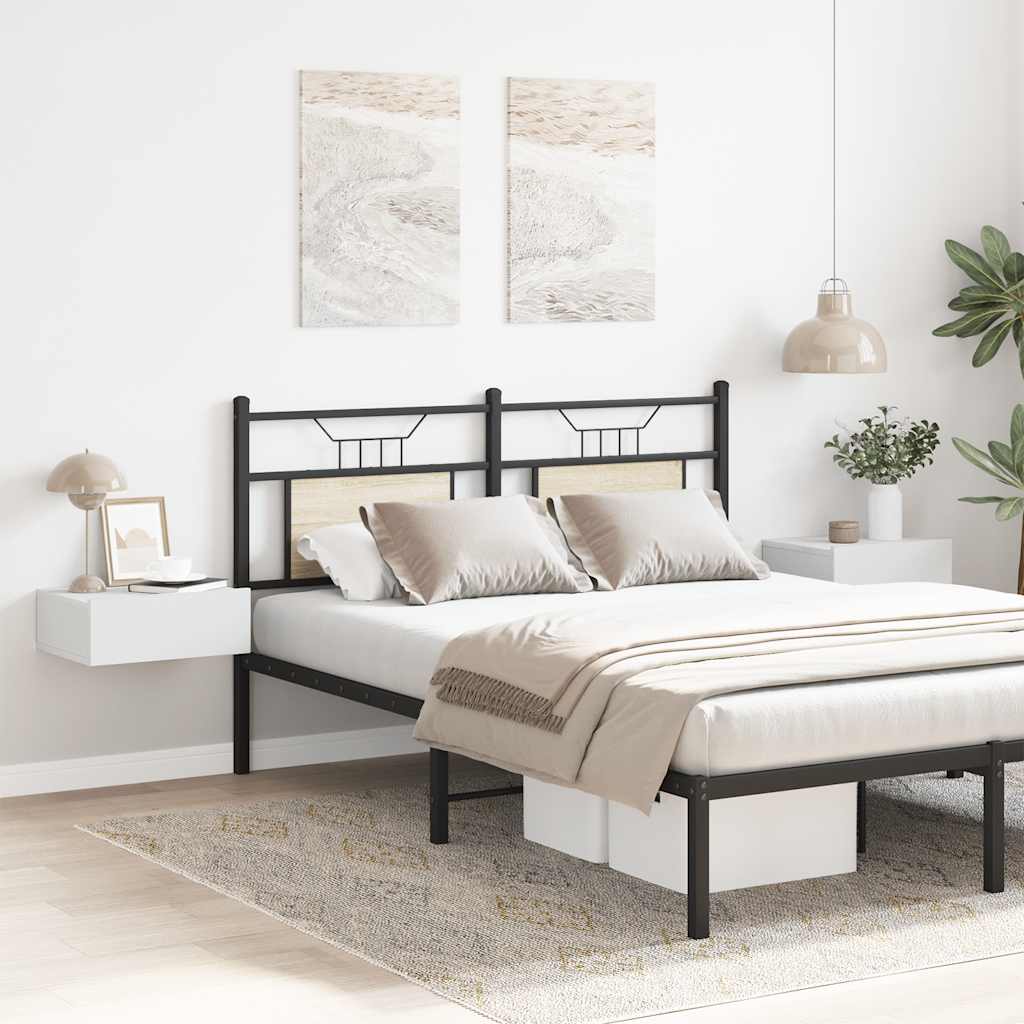 800307 vidaXL Floating Nightstands 2 pcs White 40x30x15 cm Engineered Wood