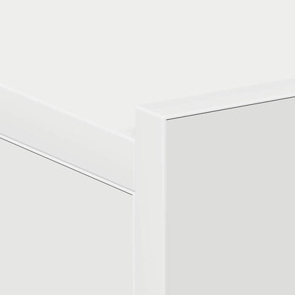 800307 vidaXL Floating Nightstands 2 pcs White 40x30x15 cm Engineered Wood