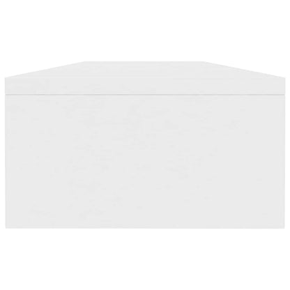 800333 vidaXL Monitor Stand White 100x24x13 cm Engineered Wood