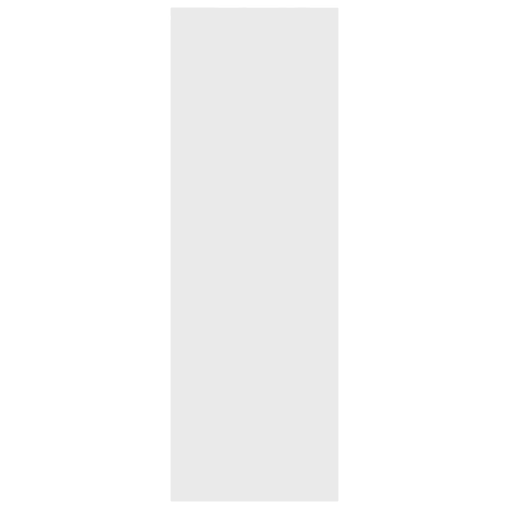 800342 vidaXL Book Cabinet/Sideboard White 66x30x98 cm Engineered Wood