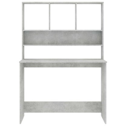 Desk | Concrete Grey | Engineered wood | Compact | Desk | Rectangular