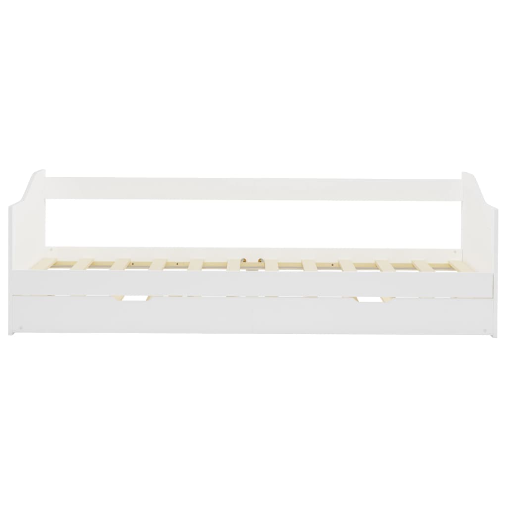 Sofa Bed Frame | White | Pine wood, Plywood | Single/Double