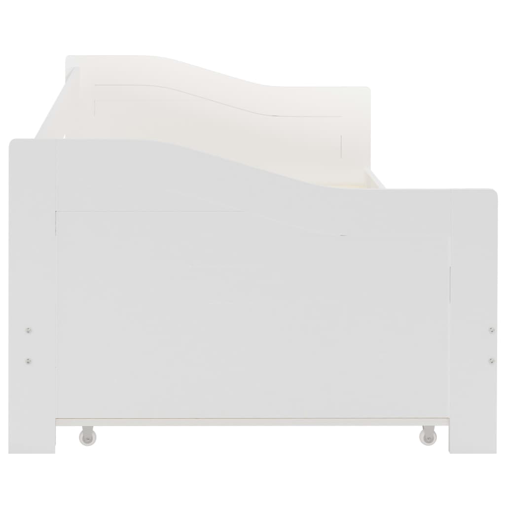 Sofa Bed Frame | White | Pine wood, Plywood | Single/Double