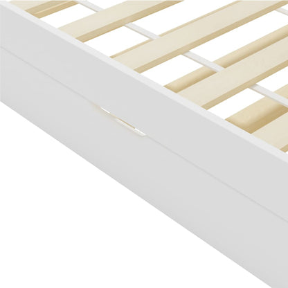 Sofa Bed Frame | White | Pine wood, Plywood | Single/Double