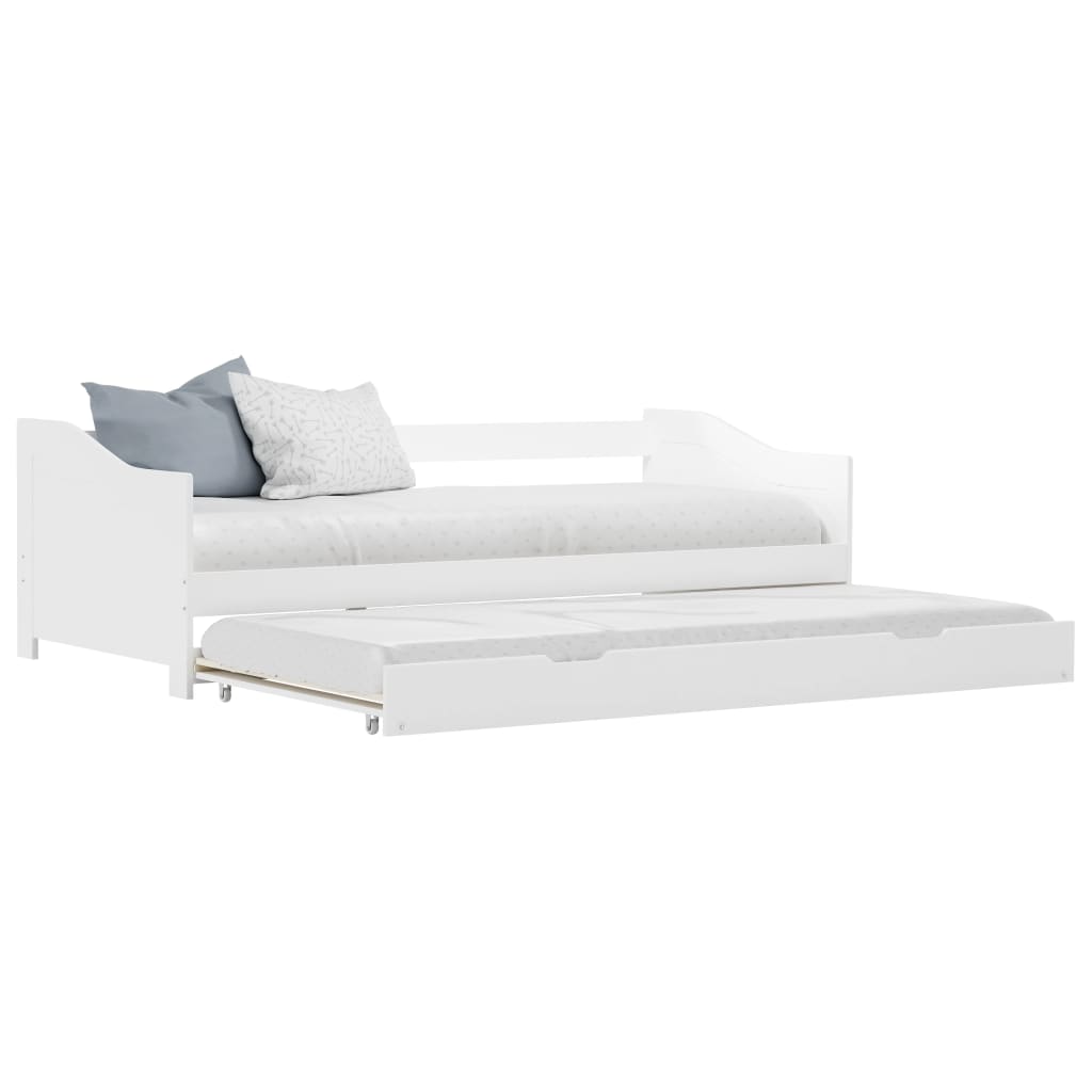 Sofa Bed Frame | White | Pine wood, Plywood | Single/Double