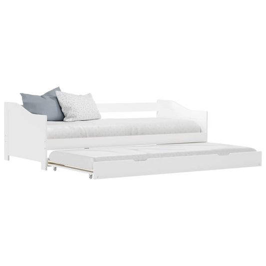Sofa Bed Frame | White | Pine wood, Plywood | Single/Double