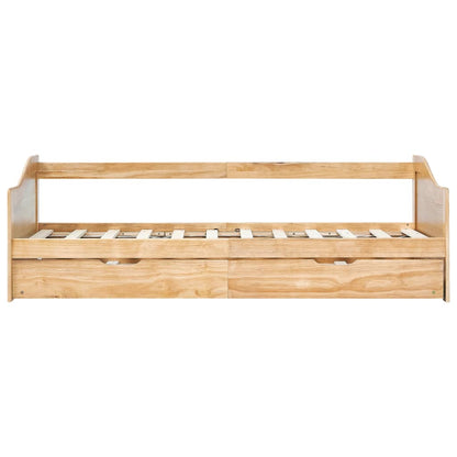 Sofa Bed Frame | Natural Pine | Pine Wood Frame | 90 x 200 cm