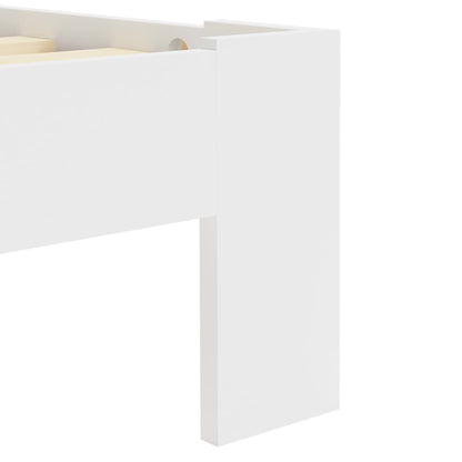 Bed Frame | White | Solid pine wood, plywood | Single |  Durable
