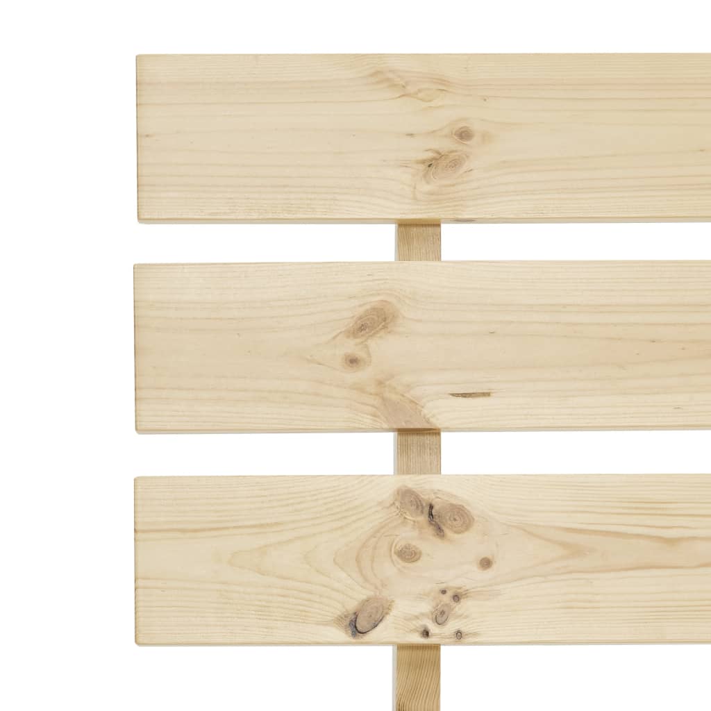 Bed Frame | Natural | Solid pine wood, Plywood | Double | Durable
