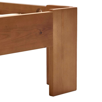 Bed Frame | Honey Brown | Solid pine wood, Plywood | Single | Durable
