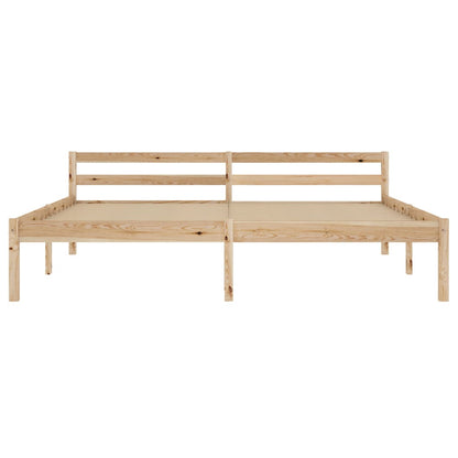 Bed Frame | Natural | Solid pine wood | Double |  Durable  | Bed Frame