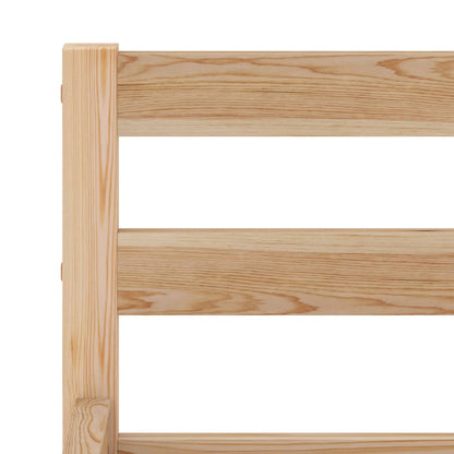 Bed Frame | Natural | Solid pine wood | Double |  Durable  | Bed Frame