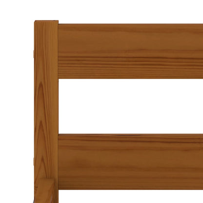 Bed Frame | Honey Brown | Solid pine wood, Plywood | Single | Durable