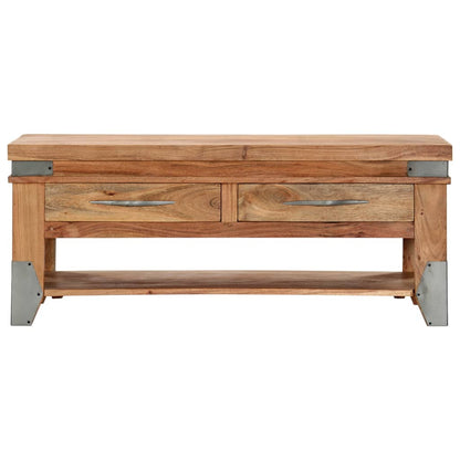 Coffee Table 110x52x45 cm Solid Acacia Wood