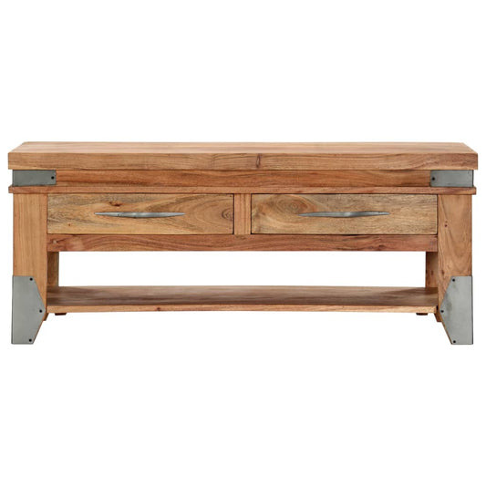 Coffee Table 110x52x45 cm Solid Acacia Wood