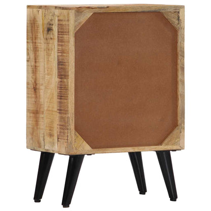 282875 vidaXL Bedside Cabinet 40x30x60 cm Solid Mango Wood