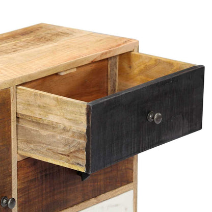 282876 vidaXL Sideboard 88x30x73 cm Solid Mango Wood