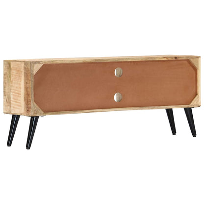 282878 vidaXL TV Cabinet 115x30x47 cm Solid Mango Wood