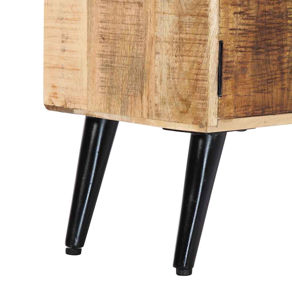 282878 vidaXL TV Cabinet 115x30x47 cm Solid Mango Wood