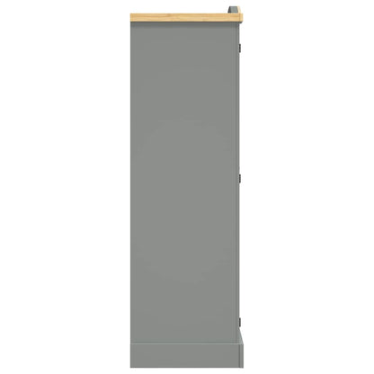 Wardrobe Mexican Pine Corona Range 2 Doors Grey