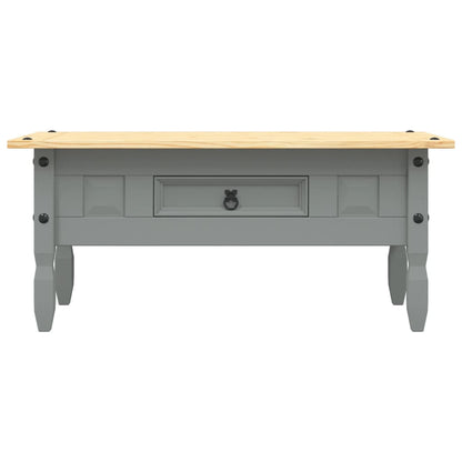 Coffee Table Mexican Pine Corona Range Grey 100x55x44 cm