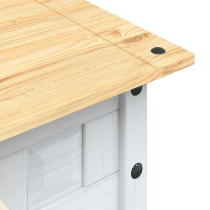 Coffee Table Mexican Pine Corona Range White 100x55x44 cm
