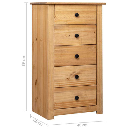 Sideboard 46x40x89 cm Pine Panama Range