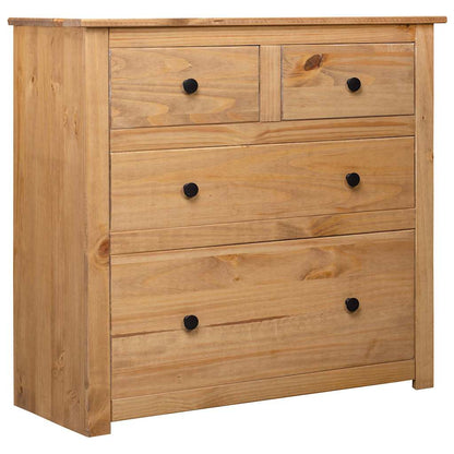 282655 vidaXL Sideboard 80x40x83 cm Pinewood Panama Range