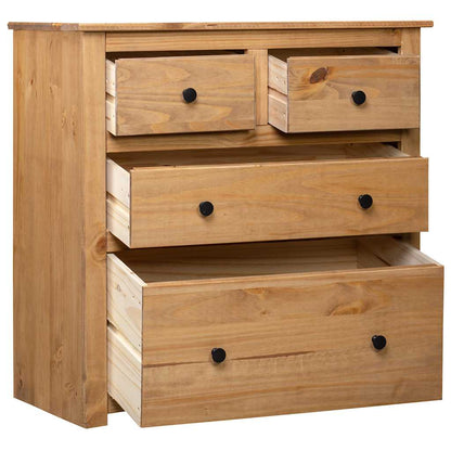 282655 vidaXL Sideboard 80x40x83 cm Pinewood Panama Range
