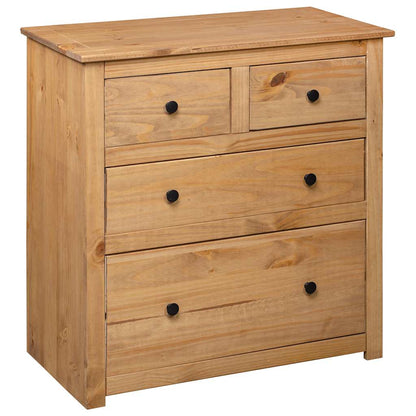282655 vidaXL Sideboard 80x40x83 cm Pinewood Panama Range